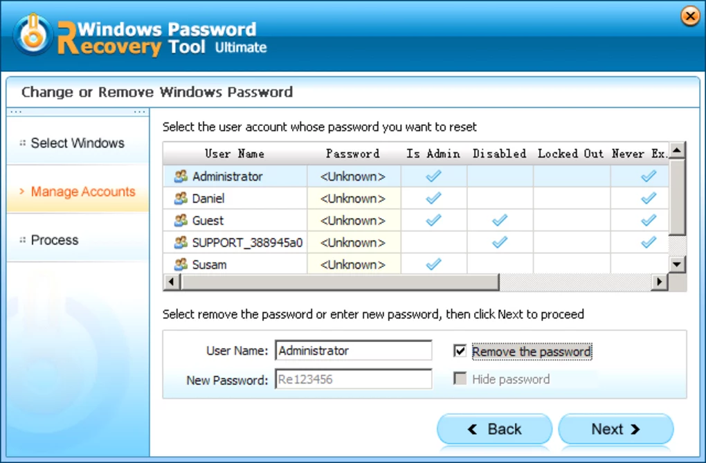 Windows Password Recovery Tool 8.0.0 With Serial Key Download